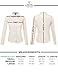 FTP Womens Long Sleeve Collar Button Down Shirt