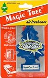 Brand New Car Scent Smell Aroma - Carded Magic Tree In Car Air Freshener Pack X 1 .