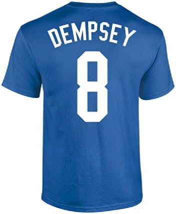 Jacted Up Tees Clint Dempsey USA World Cup Team Front and Back Men's T-Shirt