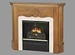 Real Flame Scott Shell Ventless Gel Fireplace - #5395 in Oak (Oak) (48"H x 42"W x 11"D)
