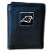 Carolina Panthers Executive Leather Trifold Wallet in a Tin - NFL Football Fan Shop Sports Team Merchandise