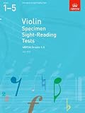 Violin Specimen Sight-Reading Tests, ABRSM Grades 15: from 2012 (ABRSM Sight-reading)