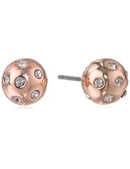 Kenneth Cole New York "Springtime Rose" Stud Earrings