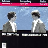 Schumann: Marchenbilder / Herzogenberg: Legenden, Op. 62 / Brahms: Sonate, Op. 120 (Ars)