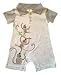 Baby Nay Infant Boys It's A Small World Monkey Polo Romper