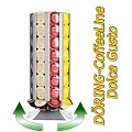D�ring Kapselspender, Kapselhalter CoffeeTower 72-fach silber f�r Dolce Gusto