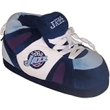 Utah Jazz Boot Slipper Size: 5.5, Color: Blue / White