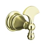 KOHLER K-16146-AF Revival Robe Hook, Vibrant French Gold