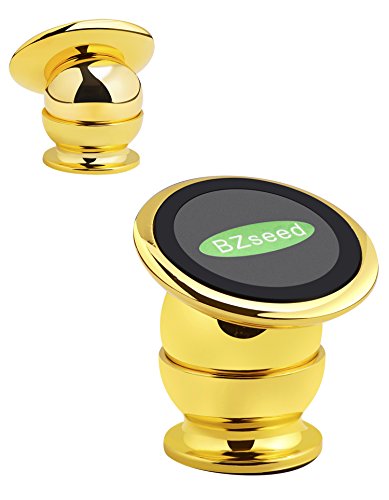 BZseed Cell Phone Holder for Car, Magnetic Car Phone Holder Mount, Dash Kit Accessories, Office Desk Kits, Kitchen Bedroom Cabinet Gadget, Powerful Magnetic and Swift Snap Technology