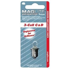 MagLITE MAGLMSA301 Replacement Mag-Num Star Bulb for C & D 3 Cell Lights
