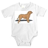 Onesie with dog, french, mastiff, canine