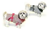 Anima International 1115-1-M-Red Wool Felt Hundtooth Outfit- Medium