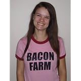 PENNY TEES - THE *REAL* PENNY TEES T-SHIRT -BACON FARM T-SHIRT - BACON FARM T-SHIRT - OFFICIAL PENNY TEES! JUNIORS SIZING!