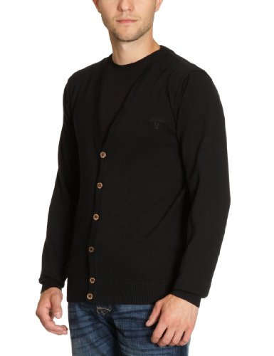 edc by ESPRIT Herren Pullover N36310, Gr. 48 (M), Schwarz (001) Preisvergleich