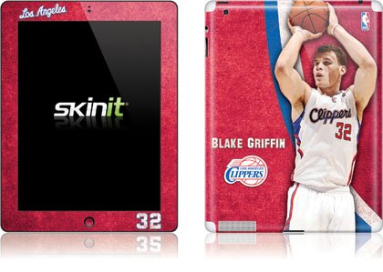 Skinit Los Angeles Clippers Blake Griffin #32 Action Shot Vinyl Skin for Apple iPad 2