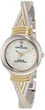 AK Anne Klein Women's 109069MPTT Diamond Accented Round Two-Tone  