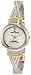 Anne Klein Women's 109069MPTT Diamond Accented Round Two-Tone 