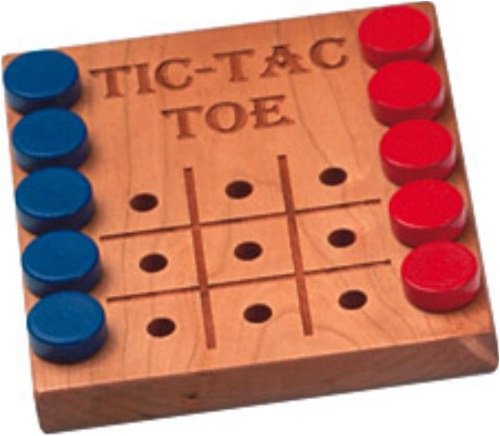 Deluxe Cherry Tic-Tac-Toe Game