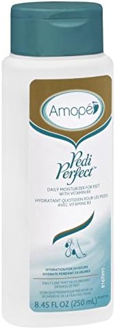 Amope Pedi Perfect Daily Foot Cream Moisturizer-Super Size - 8.45 Ounce (Pack of 4 )