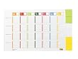 Post-it Weekly Planner, 17 15/16 Inches x 11 15/16 Inches, 52 Sheets plus 2 Inches x 2 Inches Notes (730-CAL-BB)