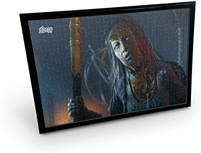 NEZY Adventure Game Middle-Earth 120 Pieces Jigsaw Puzzle with Table Photo Picture Home Decor Frame (11.4" x 7.9") - PUZME02