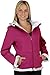 Ladies Poly Fleece Hoodie Jacket with Baby Fleece