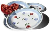 Pinzon by Caleca Petali 4-Piece Soup Plate Set