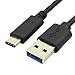 Winplus Tech USB Type C Male To USB 3.0 A Male Charging & Sync Cable For Apple New MacBook 12 Inch, Nokia N1 Tablet, Chromebook Pixel and Other Type-C Devices (3.3ft/1m,1Pack)-Black
