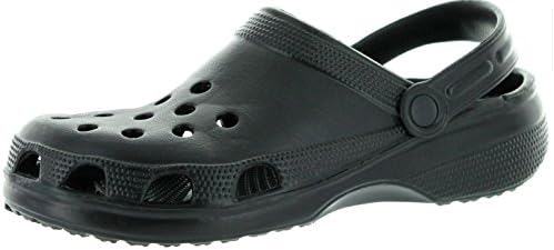Mens Garden Clogs - Black - Size 10