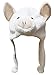 Petitebella White Pig Hat Animal Costume Unisex Free Size (One Size)