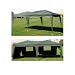 Confidence 10' x 20' Pop Up Gazebo WITH SIDES + Carry Bag Navy Blue