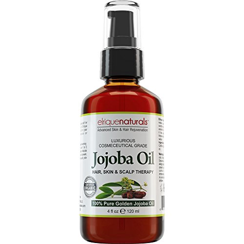 Jojoba Oil - HUGE 4 OZ VALUE SIZE! 100% Pure Cold Pressed Jojoba Oil For Hair, Skin And Nails. Non-Allergenic Jojoba Oil Used As A Great Makeup Remover, Facial Cleanser And Moisturizer, Body Moisturizer, Hair And Scalp Massage, Hair, Nail Cuticle And Jojoba Oil - HUGE 4 OZ VALUE SIZE! 100% Pure Cold Pressed Jojoba Oil For Hair, Skin And Nails. Non-Allergenic Jojoba Oil Used As A Great Makeup Remover, Facial Cleanser And Moisturizer, Body Moisturizer, Hair And Scalp Massage, Hair, Nail Cuticle And