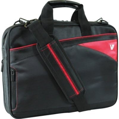 2PK7145 - V7 13.3quot; Edge Ultra Slim Laptop Bag with Red Trim