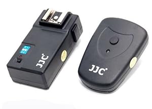 Title:JJC Professional Quality Wireless Camera Flash Trigger Kit, Includes Transmitter, Receiver And PC Sync Cord - Perfect For Off Camera Flash Photography - Compatible With Canon, Nikon, Olympus, Pentax, Sigma, Vibitar, Metz, Bower And Phoenix Flashguns
By JJC