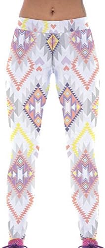 Womens Fancy 3d Digital Printed Workout Capri Stretch Sporting Yoga Leggings Pants (One Size, #10)