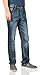 iLoveSIA Men's Jeans Straight leg Classic Regular Fit Size 38 x 32L Medium Stonewash