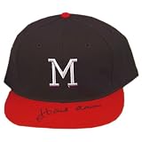 Hank Aaron Atlanta Braves Autographed Hat
