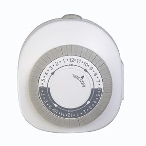 Westek TM77DHB Daily Timer with Grounded Outlet, White by Westek