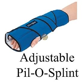 Imak Products Adjustable Pil-O-Splint Nighttime Wrist Splint - Great for Carpel Tunnel Syndrome, Wrist Tendonitis-