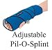 Adjustable Pil-O-Splint Nighttime Wrist Splint -Fully Adjustable - Great for Carpel Tunnel Syndrome, Wrist Tendonitis
