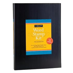 Magnetic Poetry Word Stamp Kit - Deluxe