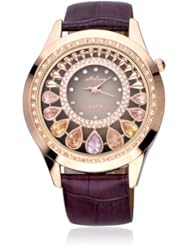 Luxury Rhinestone-studded Ladies Watch (Red)