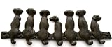 Iron Labrador Dog Key Rack