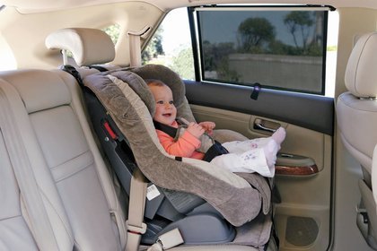 Dream Baby Wide Car Window Shade, Black, 2 Pack
