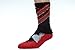 Nike Hyper Elite Chase Basketball Crew Socks Black/Lava SX4923-068 (L 8-12)
