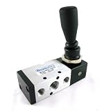 Buy 4 Way 2 Position 1 4 NPT Lever Operated Detented Air Valve