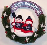 Buffalo Bills 22 Snowman Christmas Wreath - NFL Football