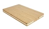 T&G Rectangular Chopping Board in Multi Stripe Bamboo