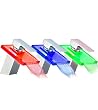 Original Oramics LED-Wasserhahn - NEUES Design - Glas-Armatur - Wasserfall - Designer Wasserhahn - Mehrfarbig (Temperaturanzeige)