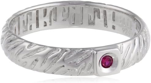 ELLE Jewelry Sterling Silver Ring, Size 7